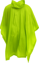 Pioneer Rubberised Poncho - Lime