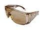 Pioneer Vision Brown Wraparound Safety Spectacles