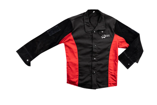 Pioneer Tough Black /Red Welders Jacket