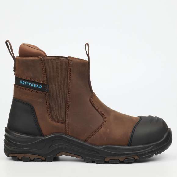 Slate – Crazy Horse Leather Safety Boot