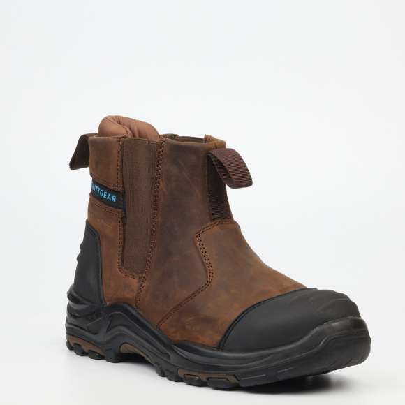 Slate – Crazy Horse Leather Safety Boot