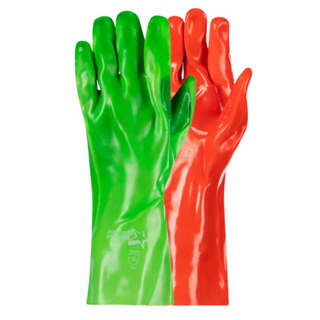 PIONEER PVC Titan High-Viz PVC 35cm Gloves