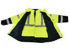 Pioneer Lime 3-in-1 Hi-Vis Parka Jacket