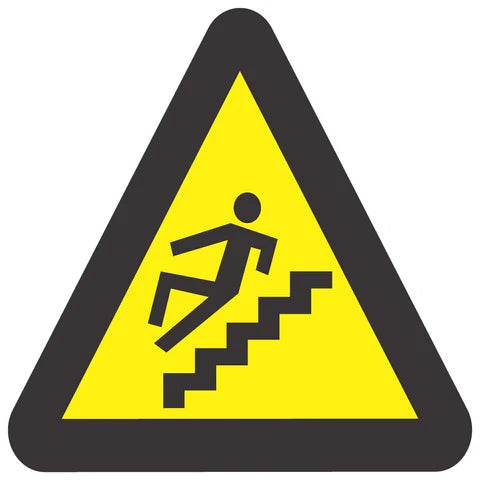 Beware Of Slippery Steps SABS safety sign (WW22)