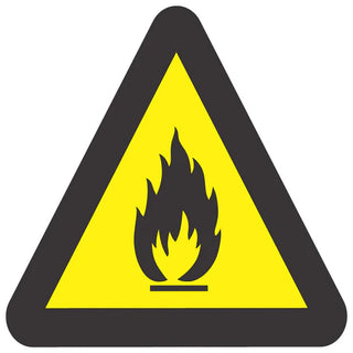 Beware Of Fire Hazard SABS safety sign (WW2)