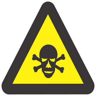 Beware Of Poisonous Substances SABS safety sign (WW5)