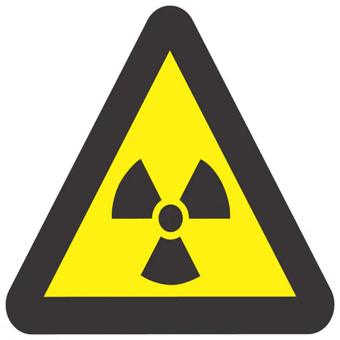 Beware Of Ionizing Radiation SABS safety sign (WW6)