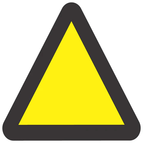 General Warning Of Hazard safety sign (WW 1)
