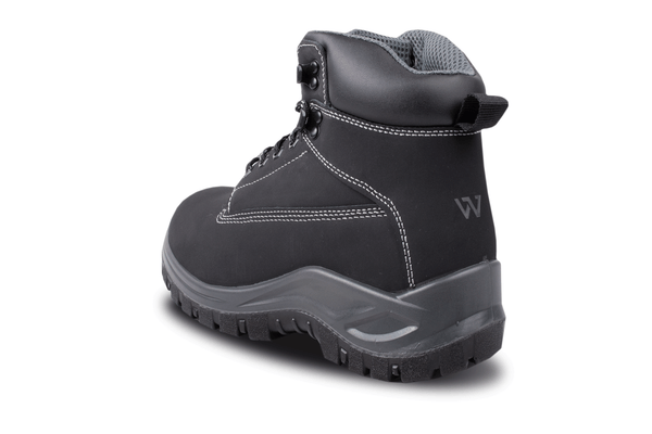 WRIGHT Hiker Holton Black Nubuck Safety Boots - product view 5