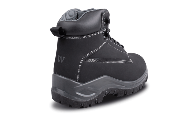 WRIGHT Hiker Holton Black Nubuck Safety Boots - product view 3