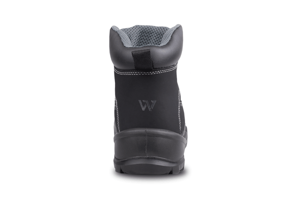 WRIGHT Hiker Holton Black Nubuck Safety Boots - product view 4