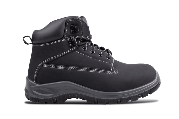 WRIGHT Hiker Holton Black Nubuck Safety Boots - product view 2