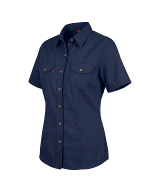 Buy navy Dune Slim Fit Safari Shirt