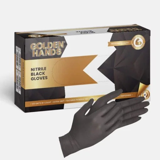 Black Nitrile Gloves