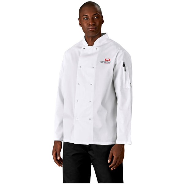 Unisex Long Sleeve Zest Chef Jacket