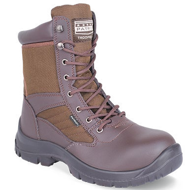 DOT Patriot Trooper Safety Boots - Brown