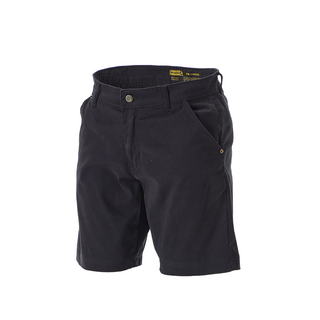 Dromex Black Stretch Chino Shorts