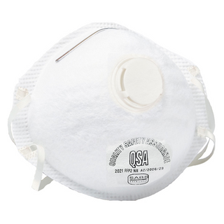 Dromex QSA 2021 FFP2 Valved Disposable Face Mask 12/Box