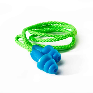 Dromex Blue Corded Re-usable Earplugs 200/Box
