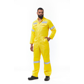 Dromex Yellow D59 Reflective Mining Boilersuit