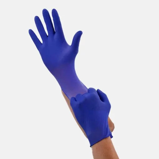 Cool Blue Nitrile  Gloves