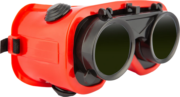 brazing goggles Brazing/Gas Cutting Welding Goggles - Red Frame | Safety Goggles
