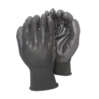 Retail Pack Black PU Coated Glove