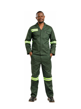 Vulcan 80/20 Acid Resistant Suit with Reflective Tape