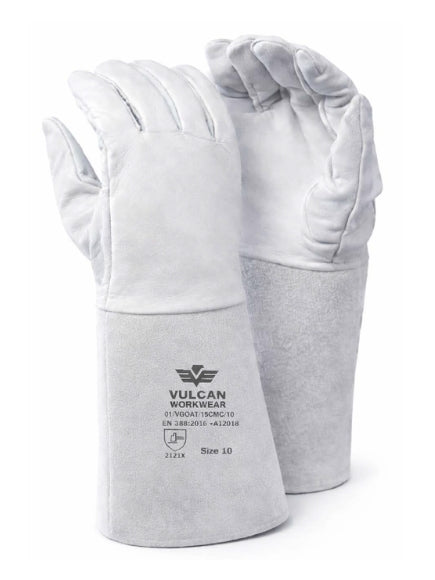Vulcan Goatskin Vtig Pro Gloves with 15cm Cuff