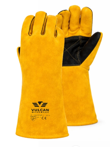 Vulcan Gold Elbow Length 40cm Welding Gloves