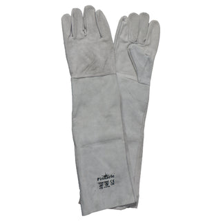 Chrome Leather Double Palm Glove Shoulder Length 16"