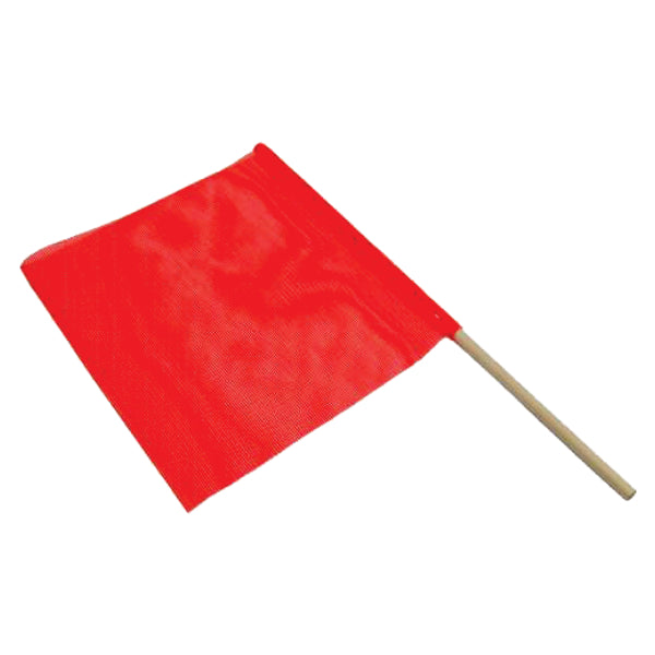 RED FLAG Wooden handle