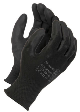 Black Max PU Gloves