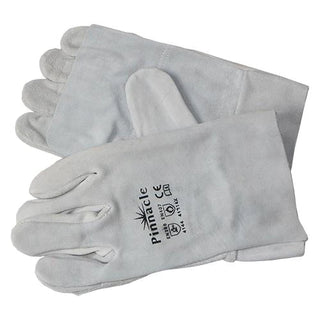 Chrome Leather Apron Palm Glove Wrist Length 2.5"
