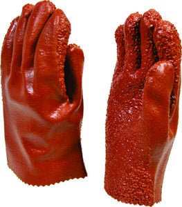 Pvc Open Cuff Rough Palm Glove