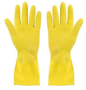 Yellow Household Glove