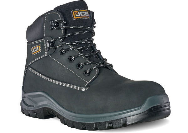 JCB Holton Hiker Black Nubuck