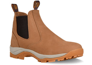 JCB Chelsea Tan Nubuck Soft Toe