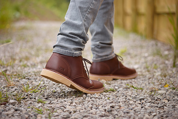 JCB Desert Brown Lace Up Soft Toe