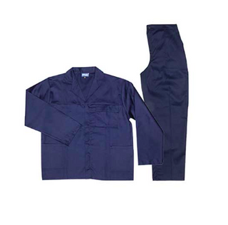 Navy Blue Conti Suit ( 2 piece ) Poly cotton