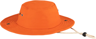Orange hat Without Reflective Tape (Easy For Embroidery)