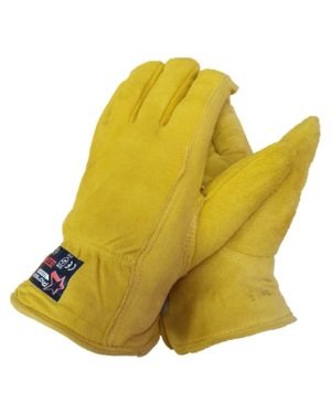 Pioneer Touch Deer Split Leather Glove