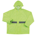 Rubberrised Rain Suit With Reflective Tape