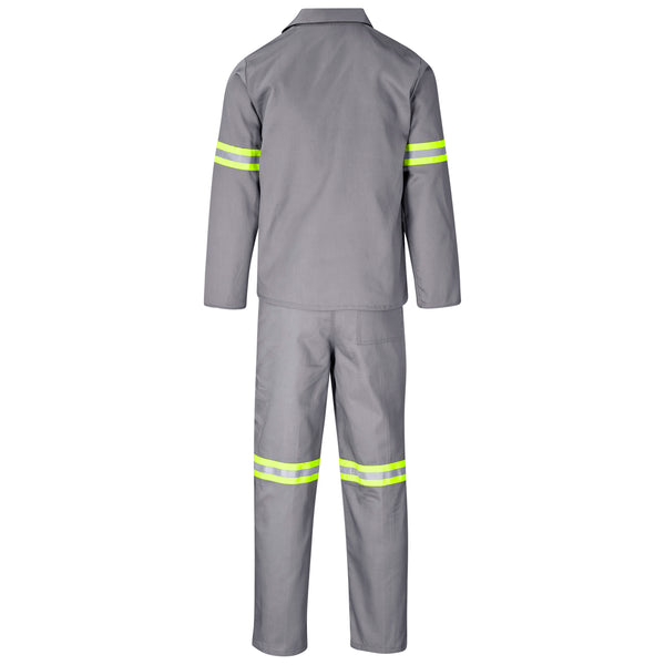 Trade Poly Cotton Conti Suit - Reflective Arms & Legs