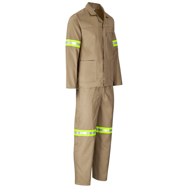 Trade Poly Cotton Conti Suit - Reflective Arms & Legs