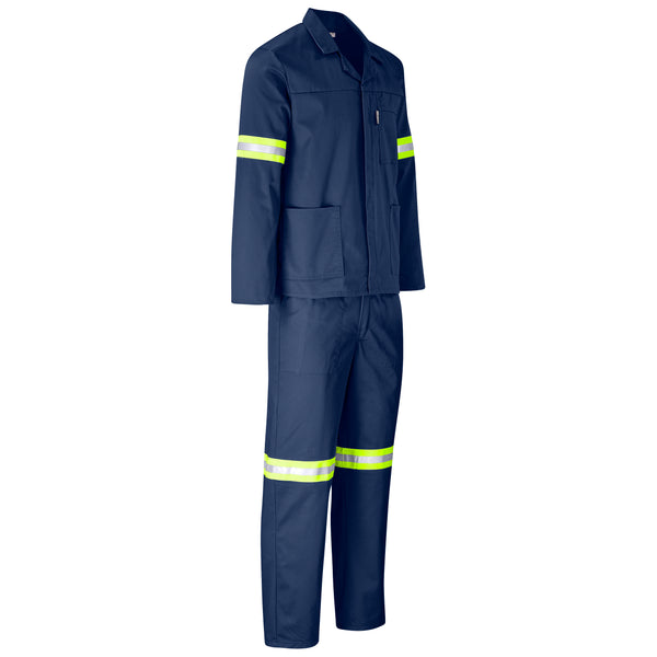 Trade Poly Cotton Conti Suit - Reflective Arms & Legs