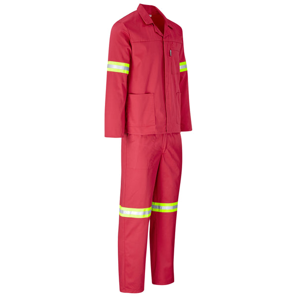 Trade Poly Cotton Conti Suit - Reflective Arms & Legs