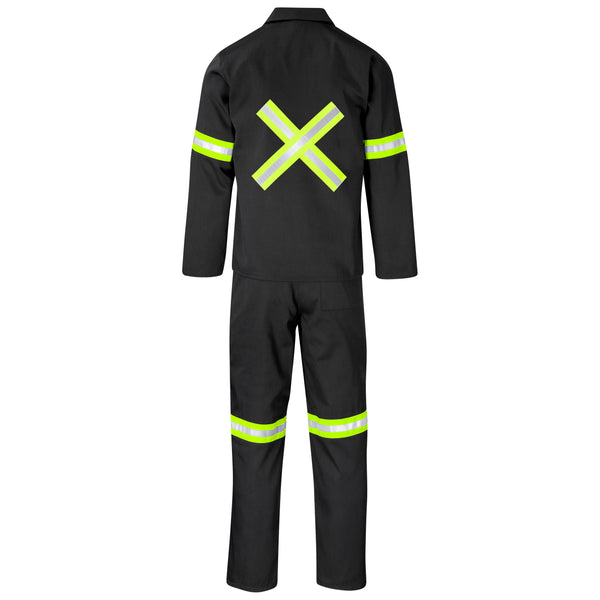 Trade Poly Cotton Conti Suit - Reflective Arms, Legs & Back