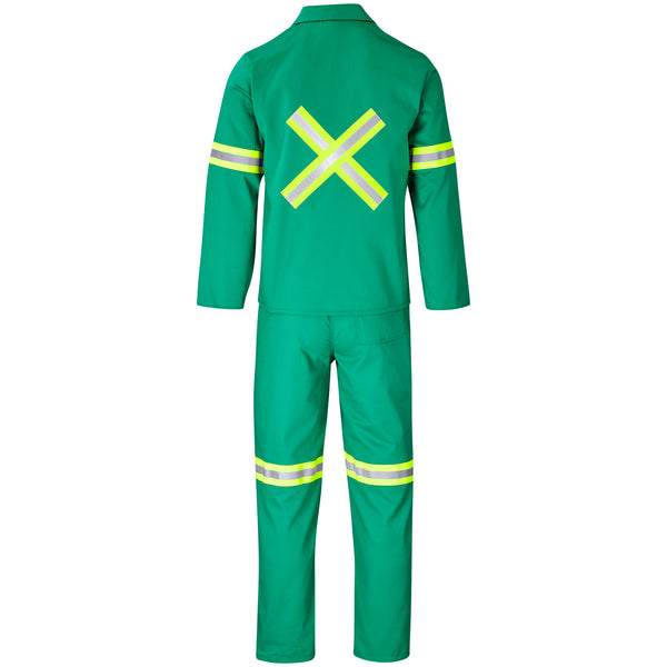 Trade Poly Cotton Conti Suit - Reflective Arms, Legs & Back