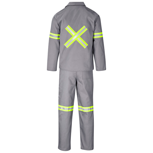 Trade Poly Cotton Conti Suit - Reflective Arms, Legs & Back